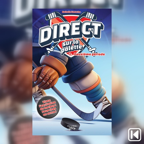 audiobook cover of Direct sur la palette Tome 2, by Nathalie Gamache