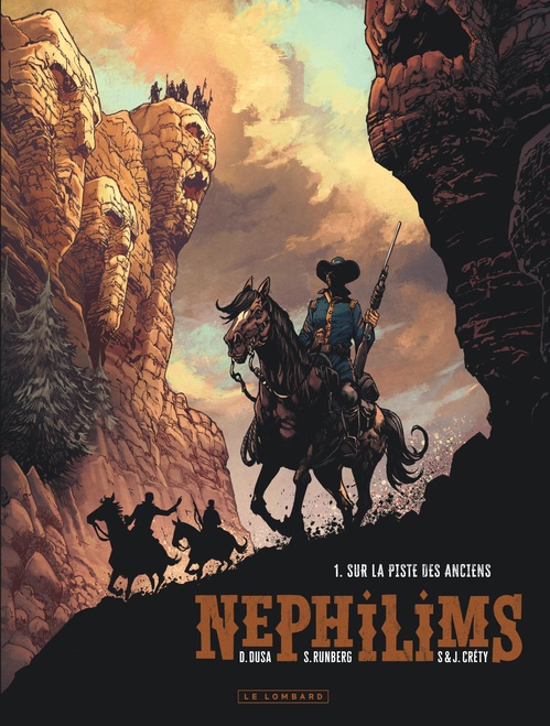 ebook cover of Sur la piste des Anciens, by Sylvain Runberg, David Dusa