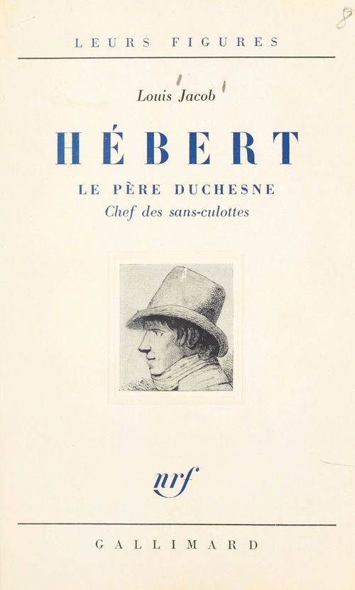 Couverture ebook de Hébert, de Louis Jacob