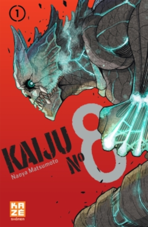 ebook cover of Kaiju N°8 T01, by Naoya Matsumoto