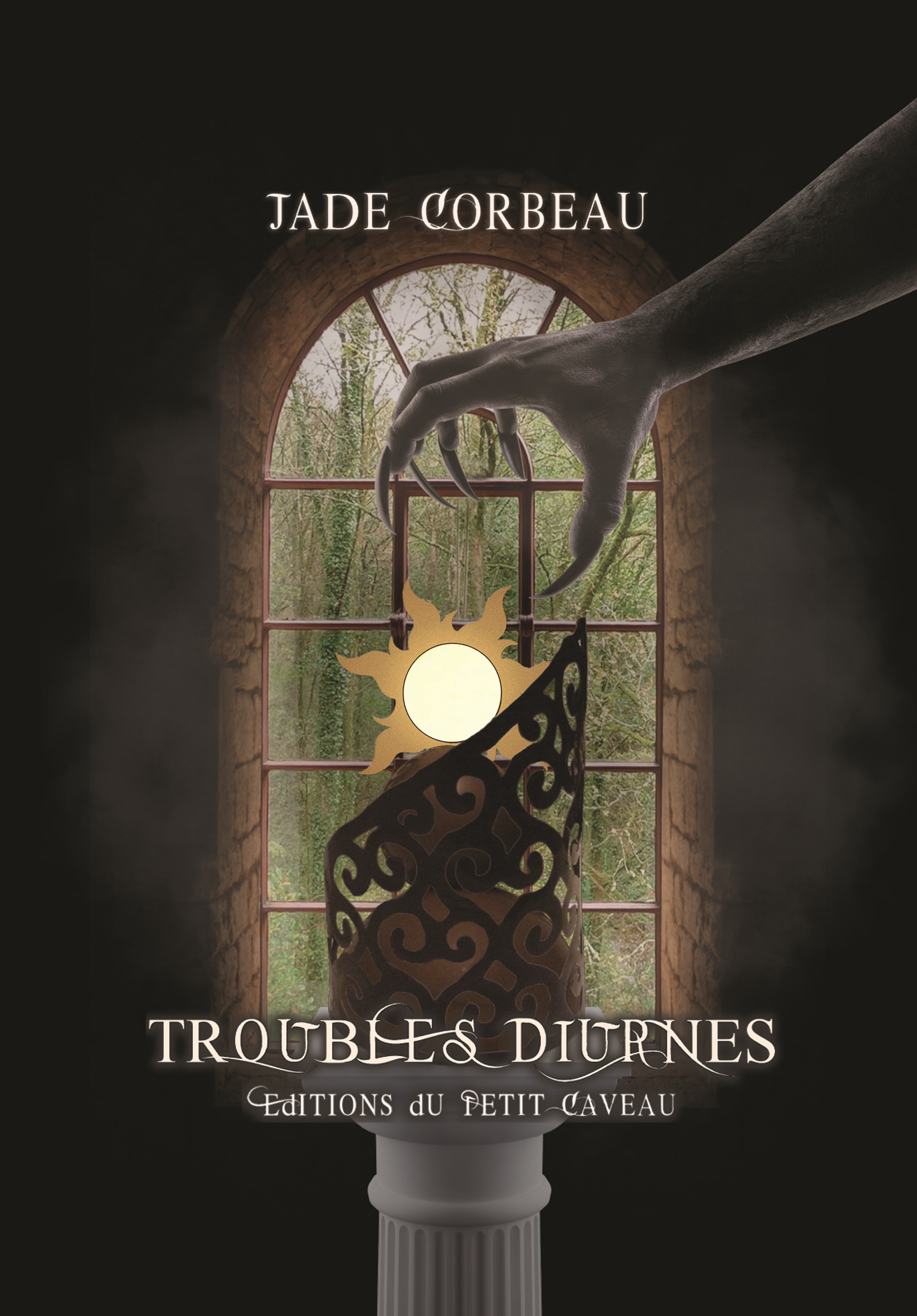 ebook cover of Troubles diurnes, by Jade Corbeau