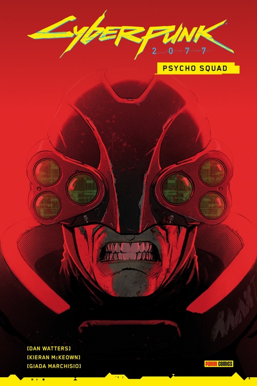ebook cover of Cyberpunk 2077: Psycho Squad, by Dan Watters