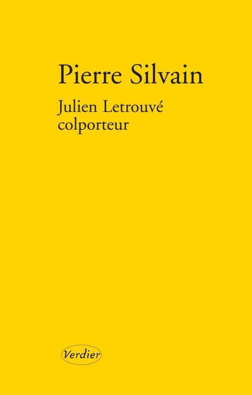 ebook cover of Julien Letrouvé colporteur, by Pierre Silvain
