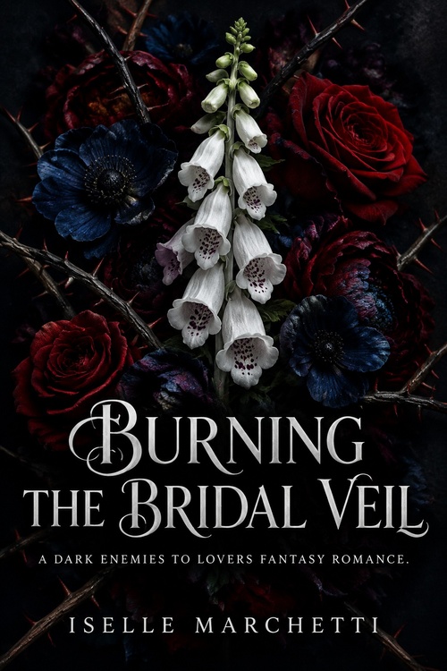 Couverture ebook de Burning the Bridal Veil, de Iselle Marchetti