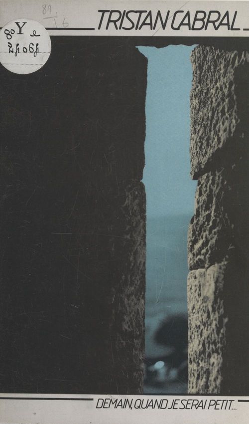 Couverture ebook de Demain, quand je serai petit, de Tristan Cabral
