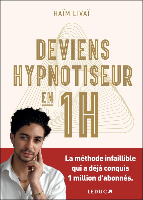 ebook cover of Deviens hypnotiseur en 1h, by Haïm Livaï