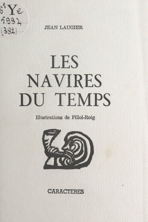 Couverture ebook de Les navires du temps, de Jean Laugier