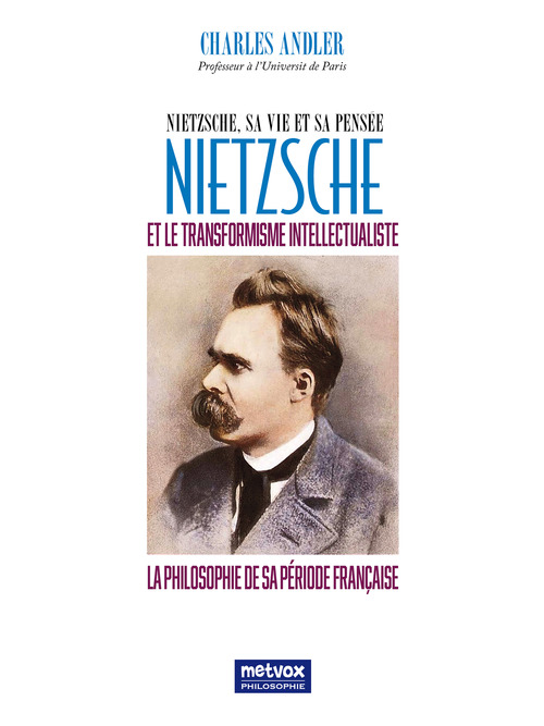 ebook cover of Nietzsche et le transformisme intellectualiste, by Andler Charles