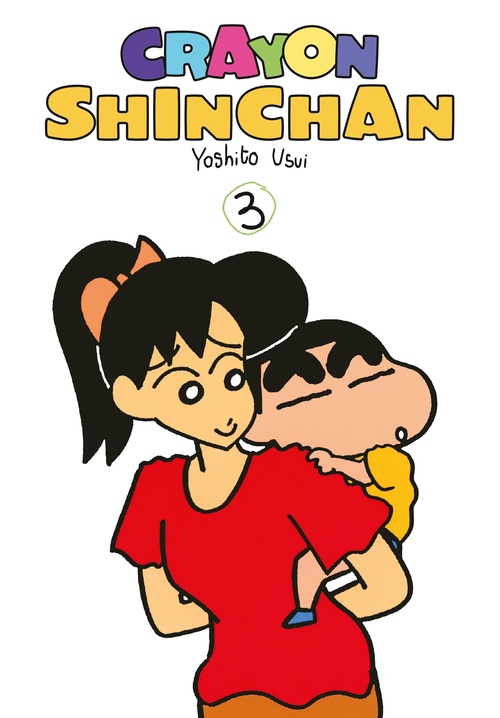 Couverture ebook de Crayon Shinchan T03, de Yoshito Usui