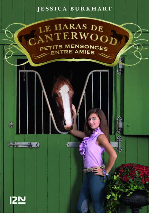 ebook cover of Le haras de Canterwood - tome 12 Petits mensonges entre amies, by Jessica Burkhart