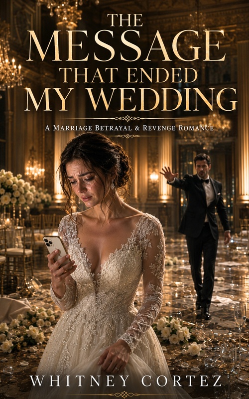 ebook cover of He Message That Ended My Wedding, by Whitney Cortez