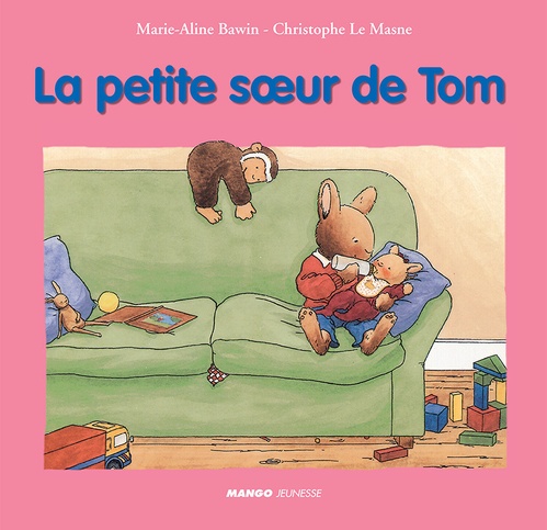 Couverture ebook de La petite soeur de Tom, de Marie-Aline Bawin, Christophe Le masne