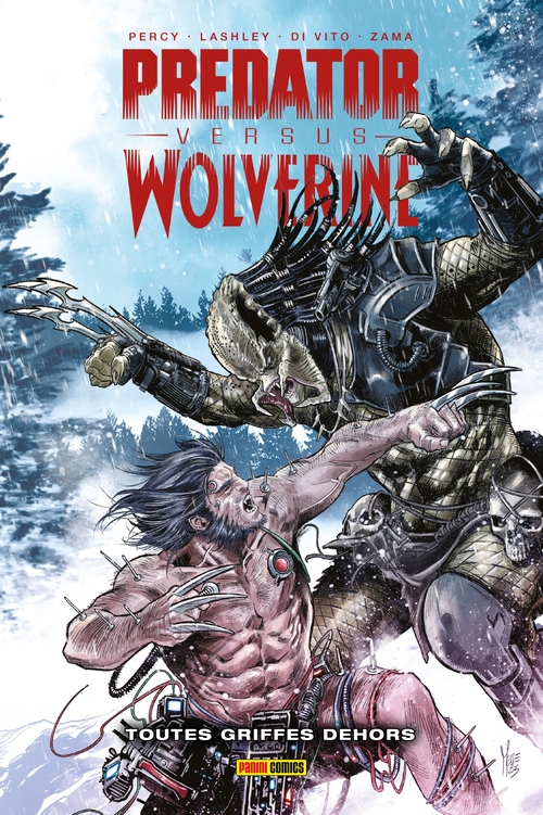 Couverture ebook de Predator versus Wolverine : Toutes griffes dehors, de Benjamin Percy