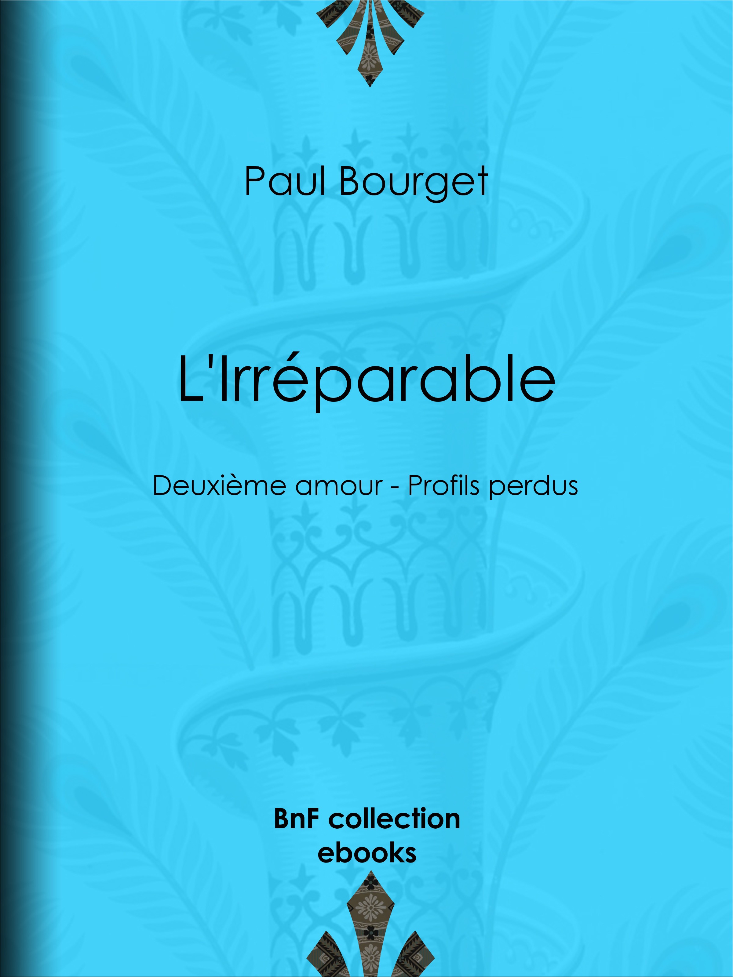 ebook cover of L'Irréparable, by Paul Bourget