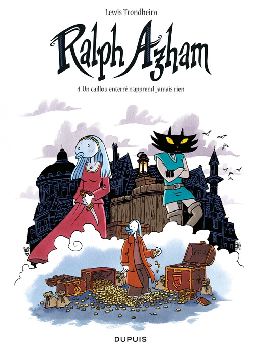 ebook cover of Ralph Azham - Tome 4 - Un caillou enterré n'apprend jamais rien, by Lewis Trondheim