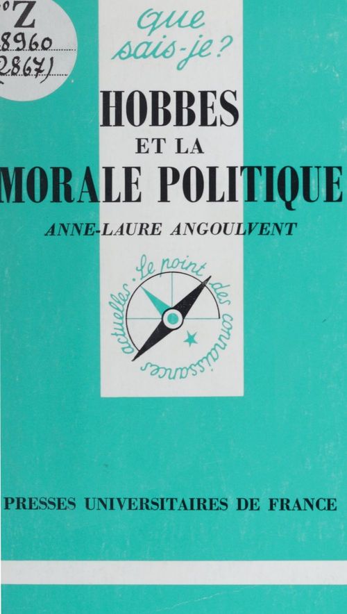 ebook cover of Hobbes et la morale politique, by Anne-Laure Angoulvent
