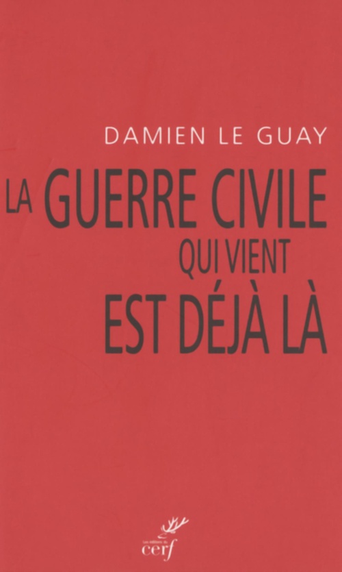 Couverture ebook de LA GUERRE CIVILE QUI VIENT EST DEJA LA, de Damien Le Guay