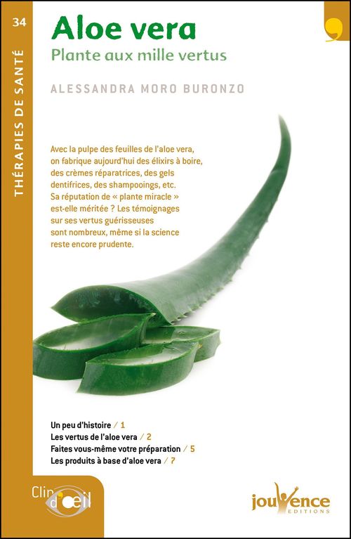Couverture ebook de Aloe vera, de Alessandra Moro Buronzo