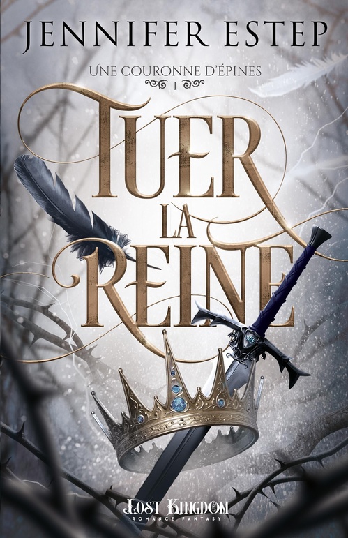 ebook cover of Tuer la reine, by Jennifer Estep