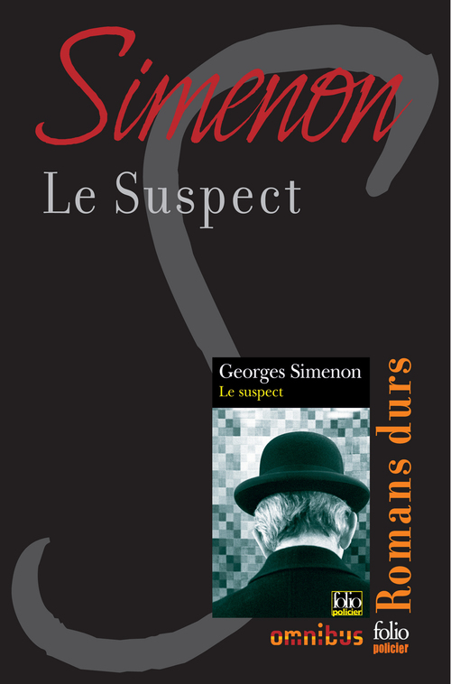 ebook cover of Le suspect, by Georges Simenon