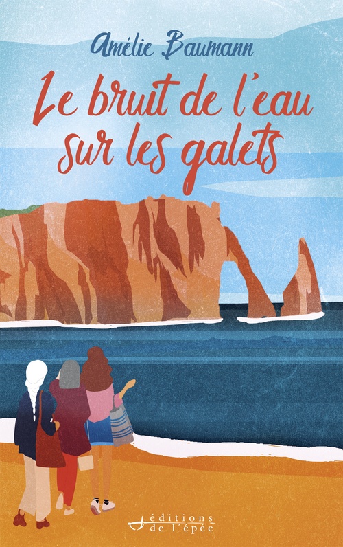 Couverture ebook de Le Bruit de l'eau sur les galets, de Amélie Baumann