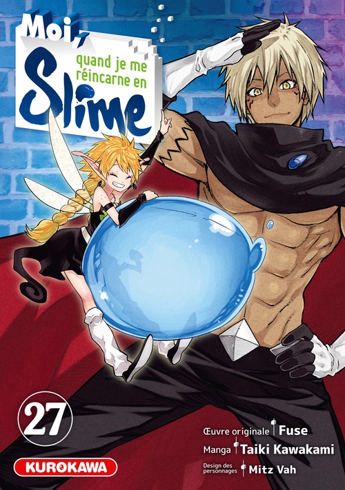 Couverture ebook de Moi, quand je me réincarne en Slime - Tome 27, de Fuse, Taiki Kawakami, Mitz Vah