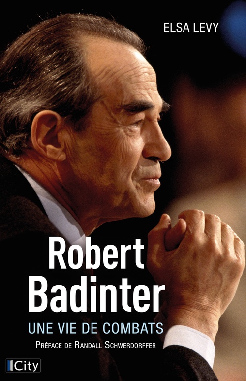 Couverture ebook de Robert Badinter, de Elsa Lévy