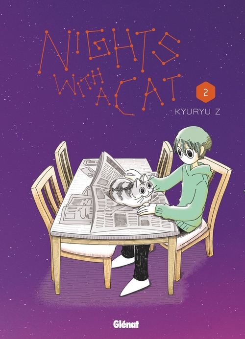 ebook cover of Nights With A Cat - Tome 02, by Kyuryu Z