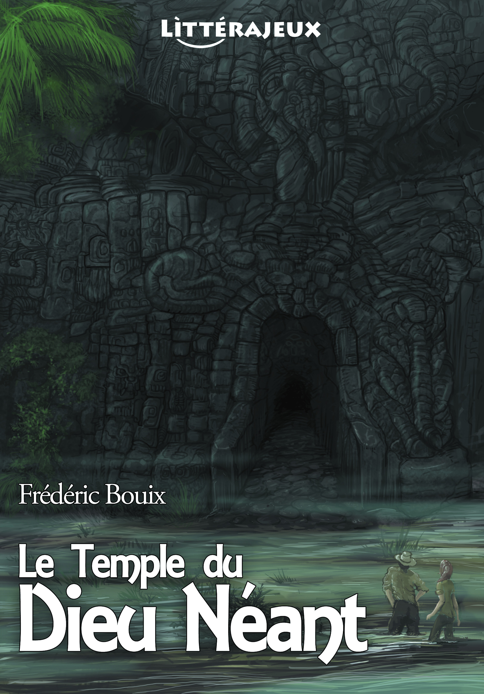 Couverture ebook de Le Temple du Dieu Néant, de Frederic Bouix