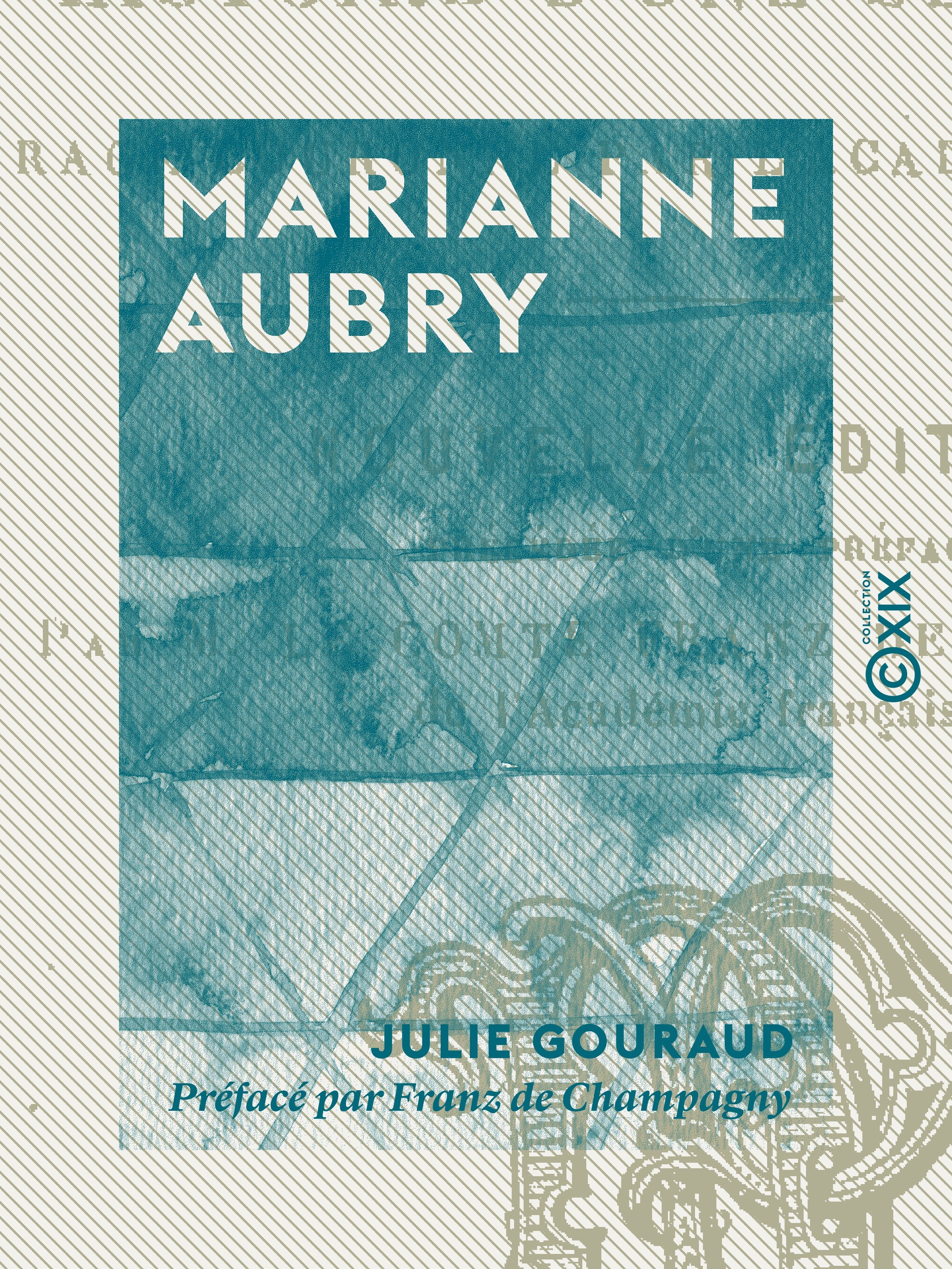 ebook cover of Marianne Aubry, by Franz De Champagny, Julie Gouraud
