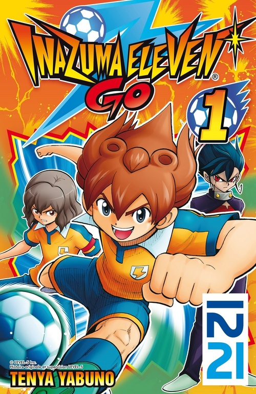 Couverture ebook de Inazuma Eleven Go ! - tome 1, de Tenya Yabuno