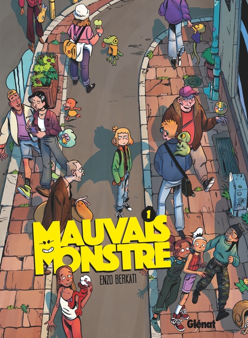 ebook cover of Mauvais Monstre - Tome 01, by Enzo Berkati