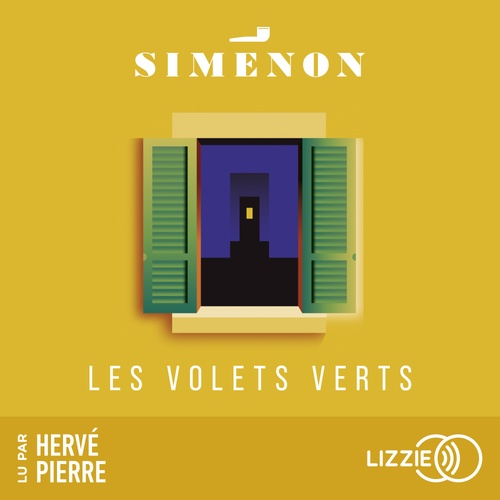 Couverture audiobook de Les Volets verts, de Georges Simenon