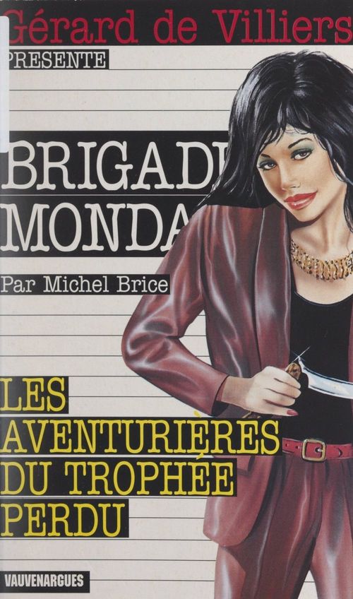 Couverture ebook de Les aventurières du trophée perdu, de Michel Brice