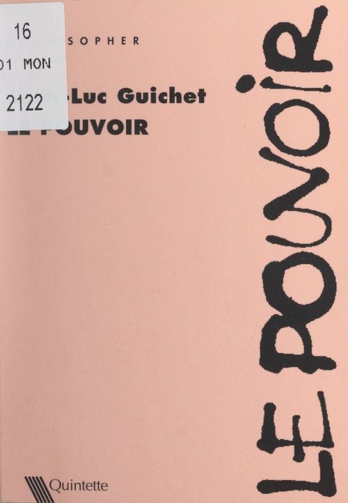 ebook cover of Le pouvoir, by Jean-luc Guichet