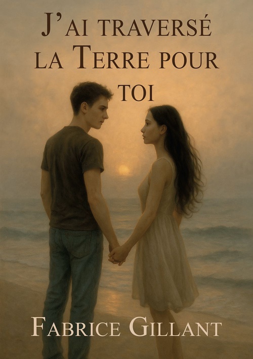 Couverture ebook de J'ai traversé la terre pour toi, de Fabrice Gillant