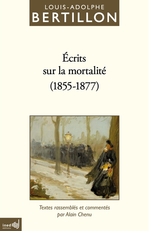 Couverture ebook de Écrits sur la mortalité (1855-1877), de Louis-Adolphe Bertillon