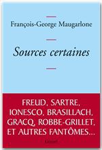 ebook cover of Sources certaines, by François-george Maugarlonne