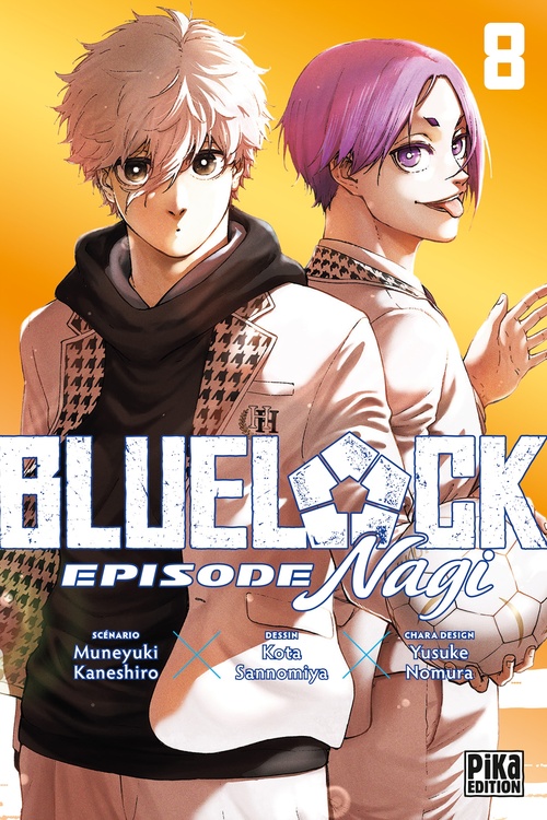 ebook cover of Blue Lock - Episode Nagi T08, by Muneyuki Kaneshiro, Kota Sannomiya, Yûsuke Nomura