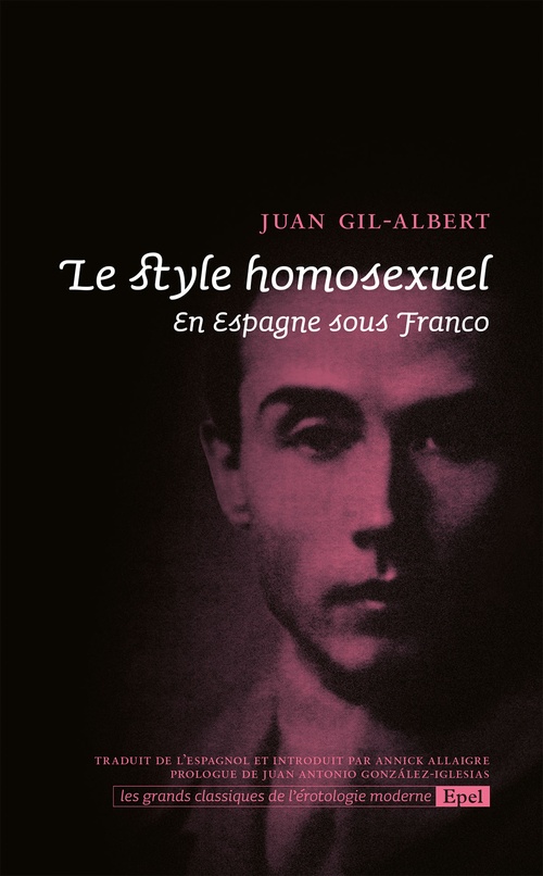 ebook cover of Le style homosexuel, by Juan Gil-albert