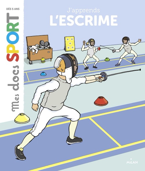 ebook cover of J'apprends l'escrime, by Emmanuelle Ousset