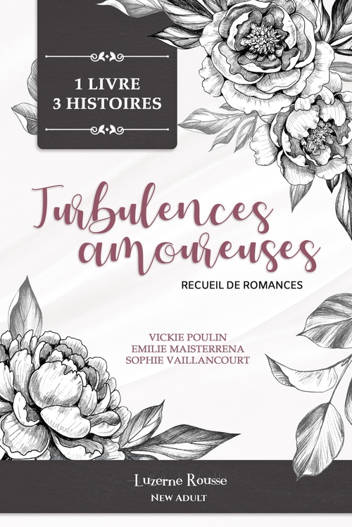 ebook cover of Turbulences amoureuses, by Emilie Maisterrena, Sophie Vaillancourt, Vickie Poulin