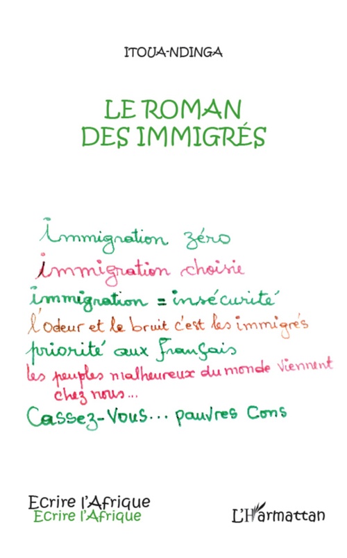 Couverture ebook de LE ROMAN DES IMMIGRES, de Ndinga Itoua