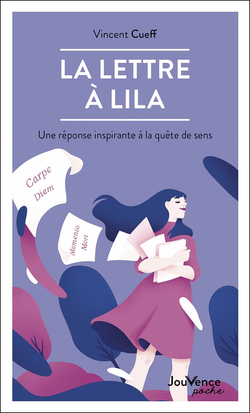 Couverture ebook de La lettre à Lila, de Vincent Cueff