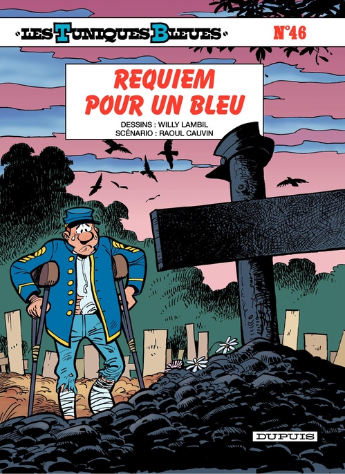 ebook cover of Les Tuniques Bleues - Tome 46 - Requiem pour un Bleu, by Raoul Cauvin, Willy Lambil