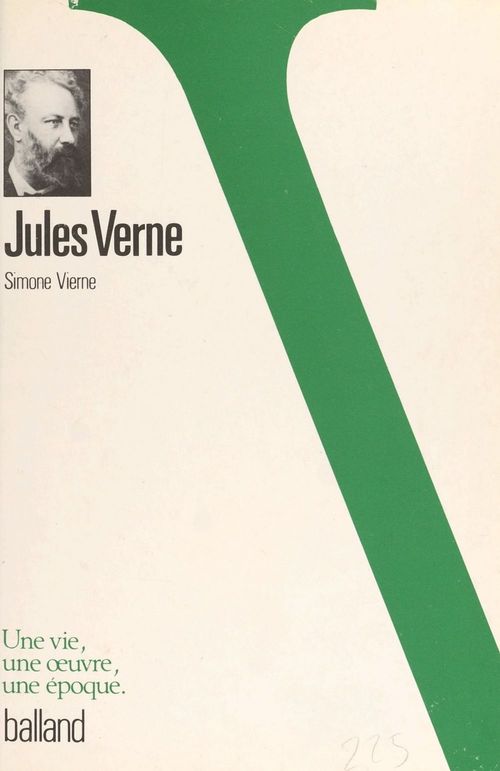 ebook cover of Jules Verne, by Simone Vierne