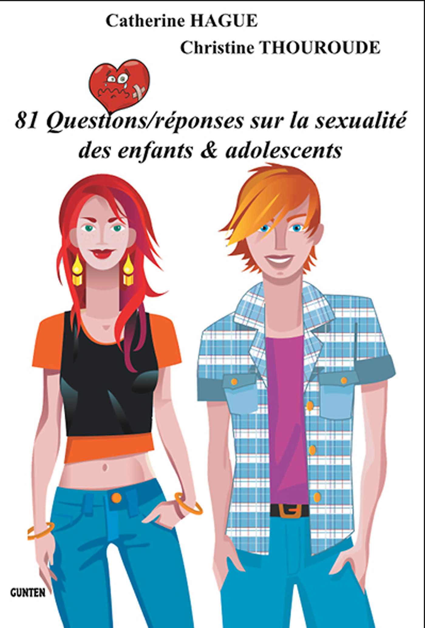 Couverture ebook de 81 questions/réponses sur la sexualité des enfants & adolescents, de Catherine Hague, Christine Thouroude