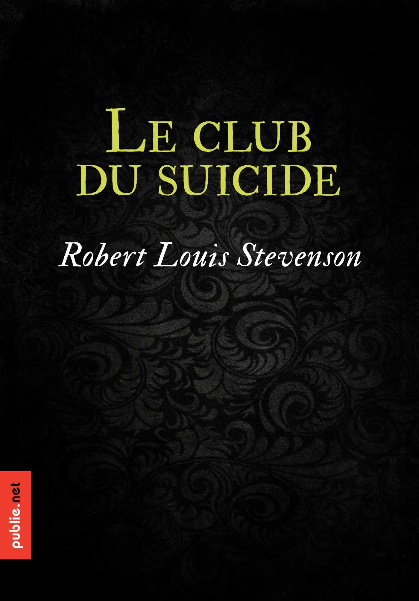 ebook cover of Le Club du Suicide, by Robert Louis Stevenson