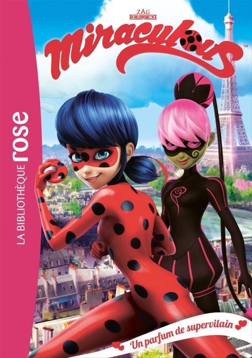 Couverture ebook de Miraculous 04 - Un parfum de supervilain, de Collectif