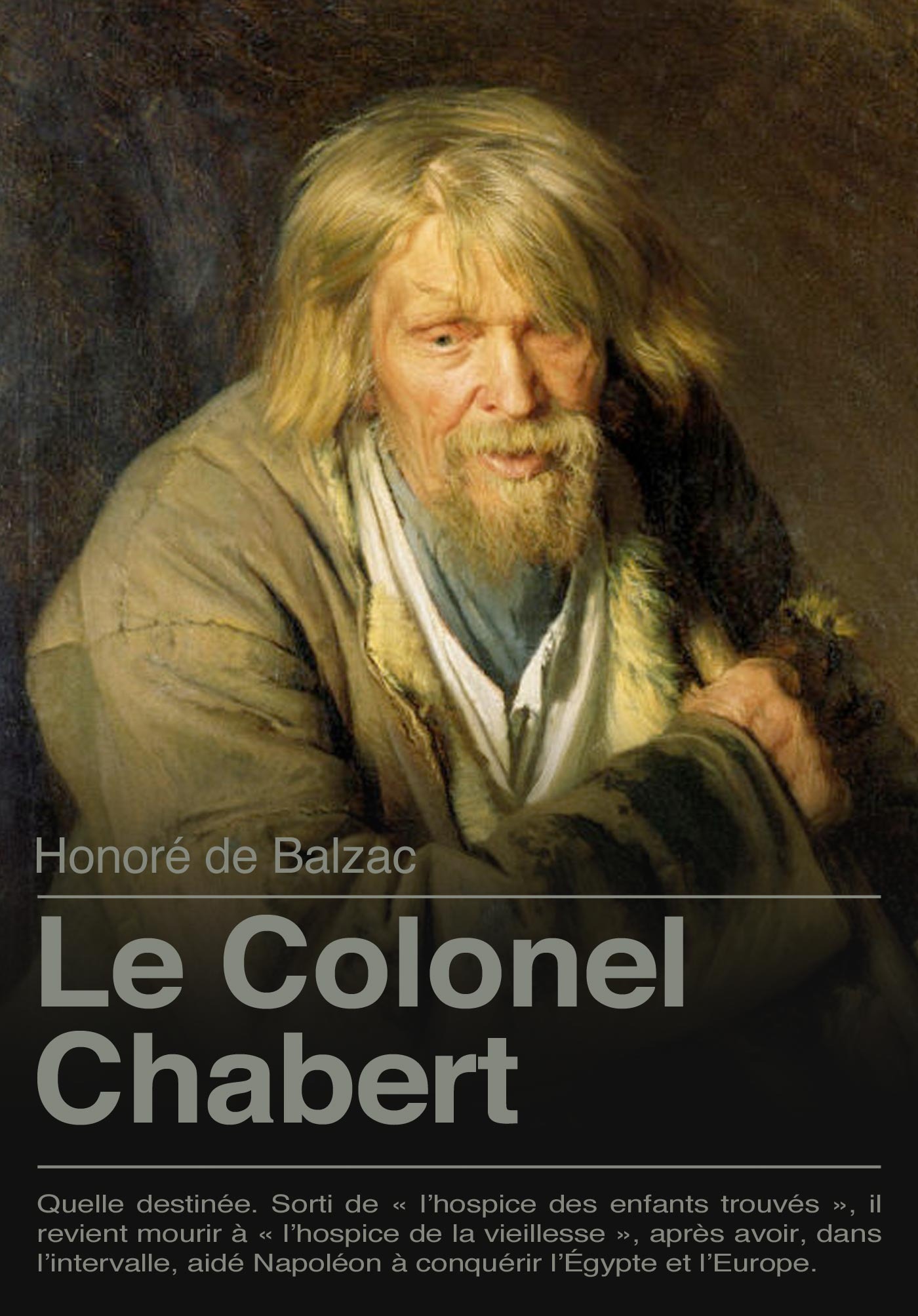 Couverture ebook de Le Colonel Chabert, de Honoré de Balzac